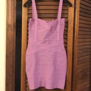 NW/OT purple bandage dress
